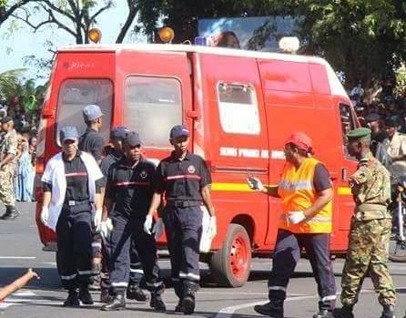 Opération tenues de pompiers pour les Comores