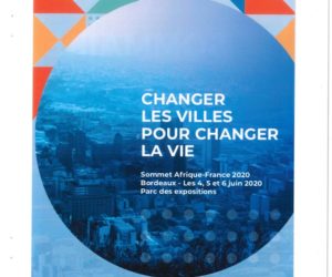 Afcdam présente à la présentation du sommet France-Afrique – Juin 2020 à Bordeaux