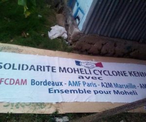 Aide aux familles sinistrées suite au passage Cyclone Kenneth